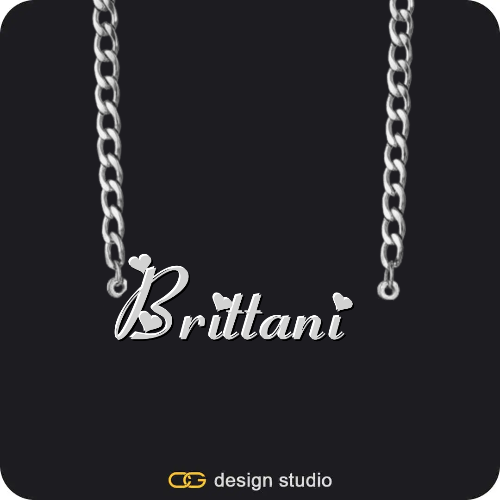 The Essential Name Necklace,Chain Upgrade - 4mm Curb,The Essential Name Necklace,Chain Upgrade - 4mm Curb