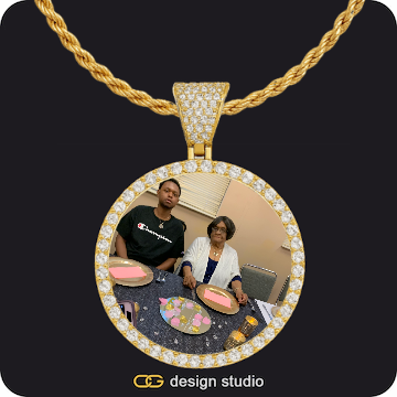 Custom Photo Pendant,Custom Photo Pendant,Pendant Upgrade - Rectangle Pendant