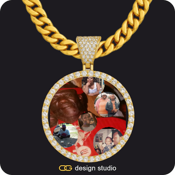 Custom Photo Pendant,Chain Upgrade - 10mm Cuban