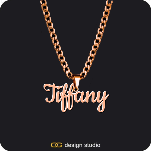 The Essential Name Necklace,Chain Upgrade - 4mm Curb