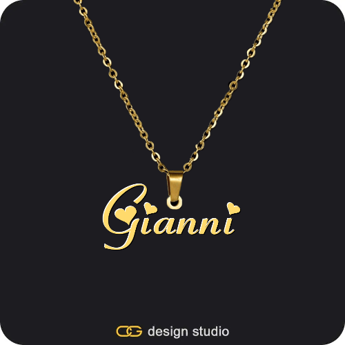 The Essential Name Necklace,The Essential Name Necklace,Chain Upgrade - 4mm Curb