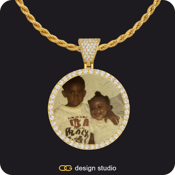Custom Photo Pendant