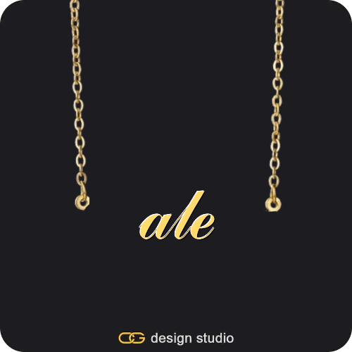 The Essential Name Necklace,Chain Upgrade - Classic Loop