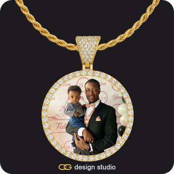 Custom Photo Pendant