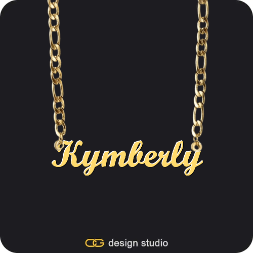 The Essential Name Necklace,Chain Upgrade - Figarro