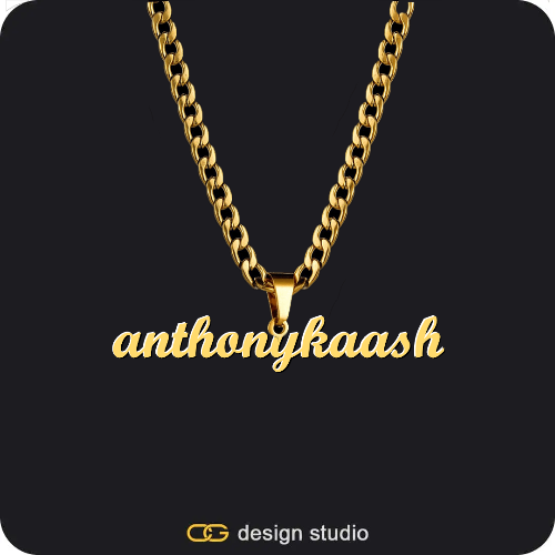 The Essential Name Necklace,Chain Upgrade - 4mm Curb