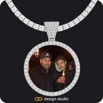 Custom Photo Pendant,Custom Photo Pendant,Custom Photo Pendant,Custom Photo Pendant,Custom Photo Pendant,Chain Upgrade - Tennis