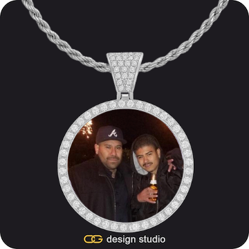 Custom Photo Pendant,Custom Photo Pendant,Custom Photo Pendant,Custom Photo Pendant,Custom Photo Pendant,Chain Upgrade - Tennis