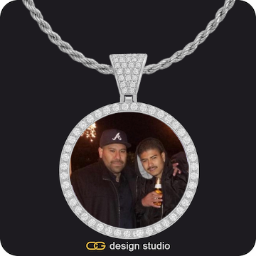 Custom Photo Pendant,Custom Photo Pendant,Custom Photo Pendant,Custom Photo Pendant,Custom Photo Pendant,Chain Upgrade - Tennis