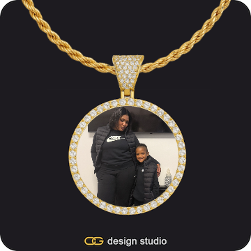 Custom Photo Pendant