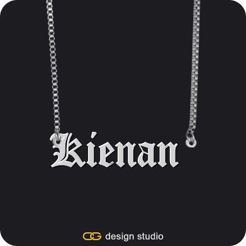 The Essential Name Necklace,Chain Upgrade - Box