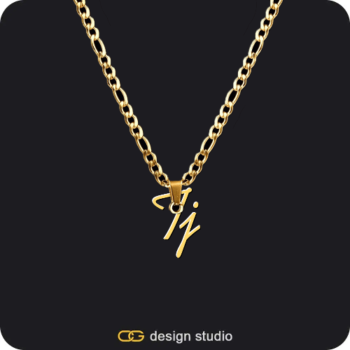 The Essential Name Necklace,Chain Upgrade - Figarro