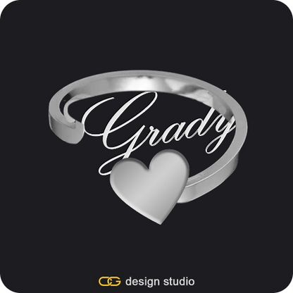 The Essential Name Ring,The Essential Name Necklace