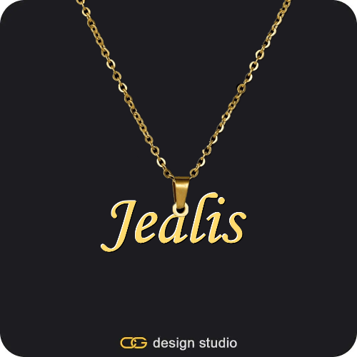 The Essential Name Necklace,The Essential Name Necklace,Chain Upgrade