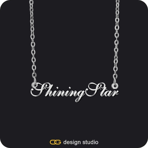 The Essential Name Necklace,Chain Upgrade
