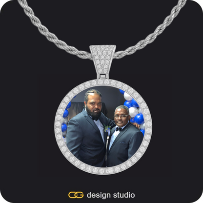 Custom Photo Pendant,Custom Photo Pendant,Custom Charm-Top Photo Pendant