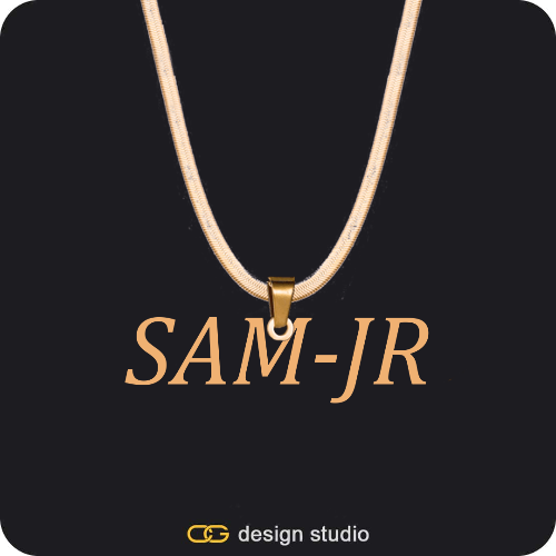 The Essential Name Necklace: Looped