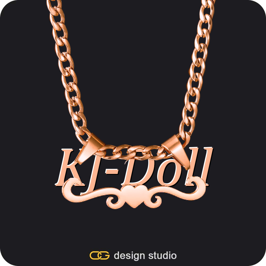 The Essential Name Necklace: Underline,Chain Upgrade