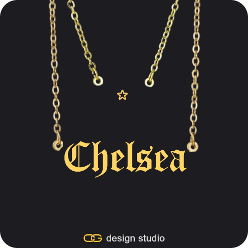 The Essential Name Necklace: Double Layer