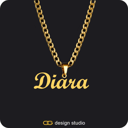 The Essential Name Necklace: Looped,Chain Upgrade,Custom Photo Pendant,Pendant Upgrade,Chain Upgrade