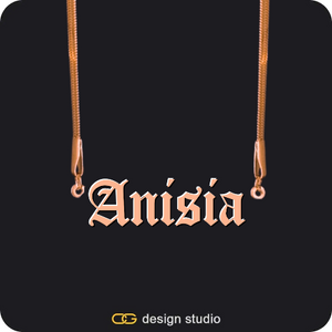 The Essential Name Necklace,Chain Upgrade