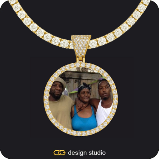 Custom Photo Pendant,Chain Upgrade