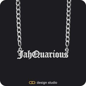 The Essential Name Necklace: Mens,The Essential Name Necklace: Mens