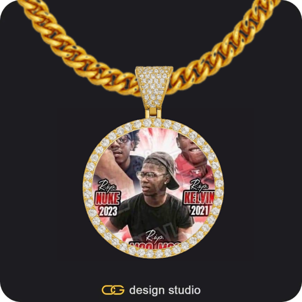 Custom Photo Pendant,Chain Upgrade