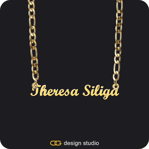 The Essential Name Necklace,Chain Upgrade