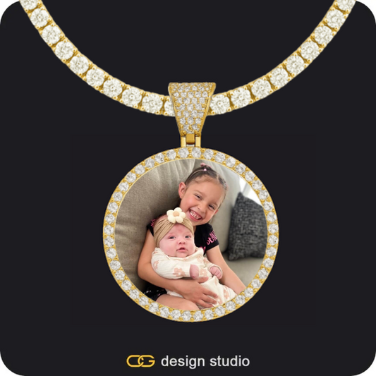 Custom Photo Pendant,Chain Upgrade