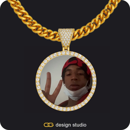 Custom Photo Pendant,Chain Upgrade