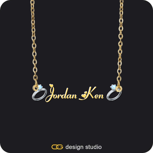 The Essential Name Necklace,Chain Upgrade