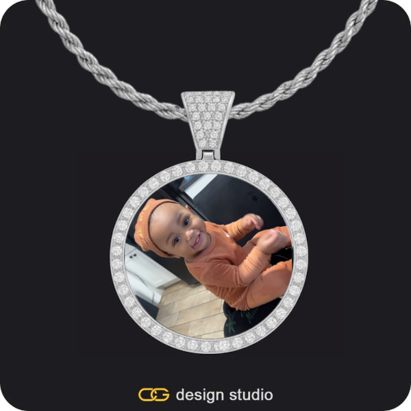 Custom Photo Pendant,Custom Photo Pendant,Pendant Upgrade,Custom Rectangle Photo Pendant