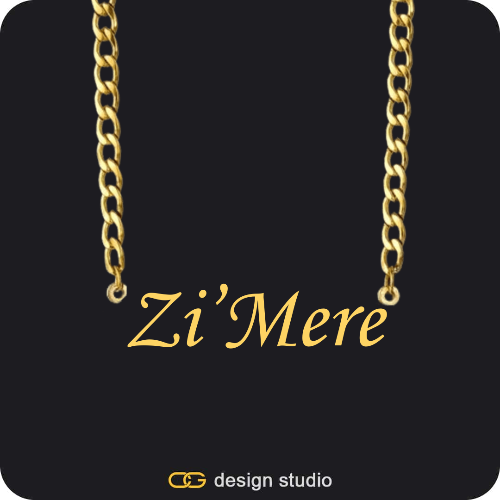 The Essential Name Necklace: Cuban chain