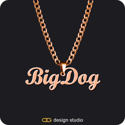 The Essential Name Necklace,Chain Upgrade