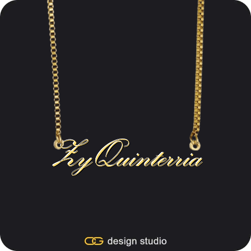 The Essential Name Necklace,Chain Upgrade