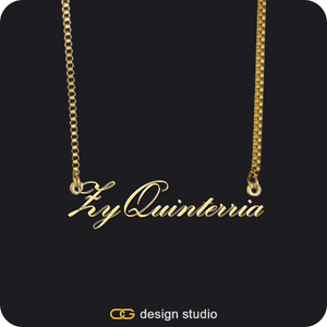 The Essential Name Necklace,Chain Upgrade