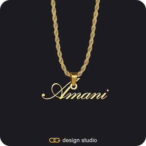The Essential Name Necklace,Chain Upgrade