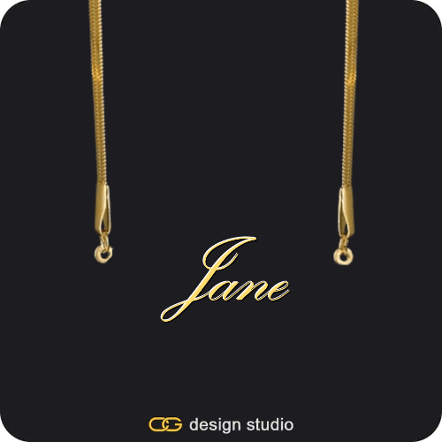 The Essential Name Necklace,Chain Upgrade