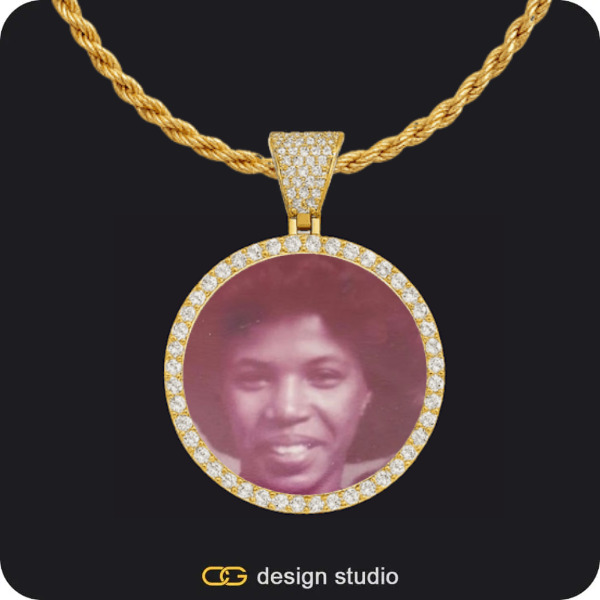 Custom Photo Pendant