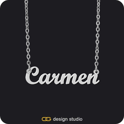 The Essential Name Necklace,Chain Upgrade