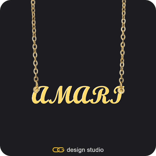 The Essential Name Necklace,Chain Upgrade