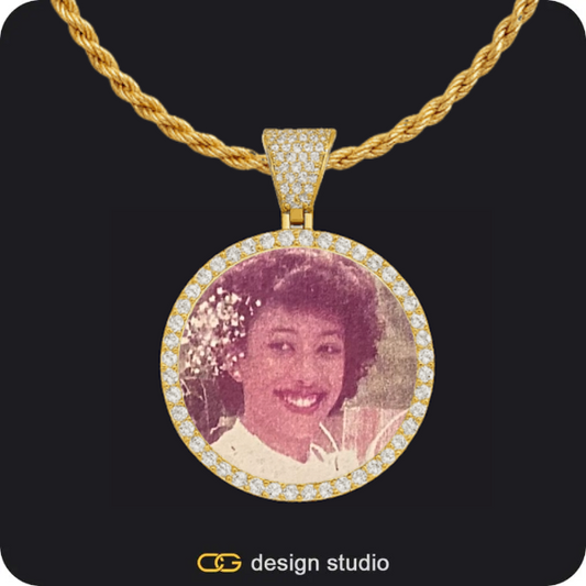 Custom Photo Pendant