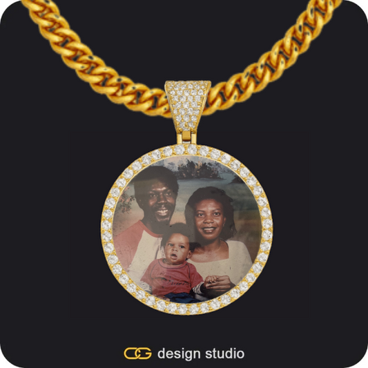 Custom Photo Pendant,Chain Upgrade