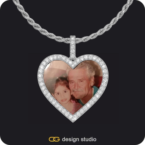 Custom Photo Pendant,The Essential Name Necklace