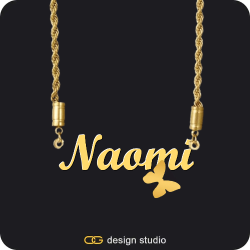 The Essential Name Necklace,Chain Upgrade