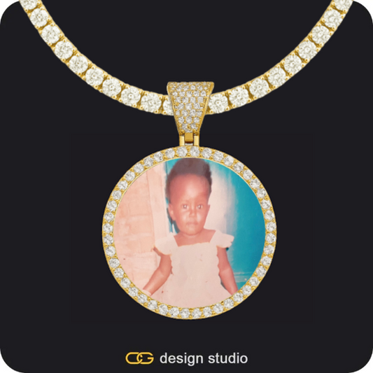 Custom Photo Pendant,Chain Upgrade