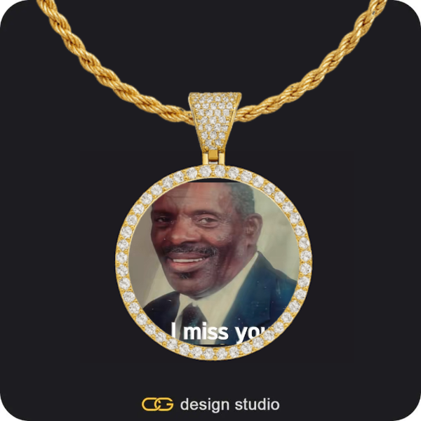 Custom Photo Pendant