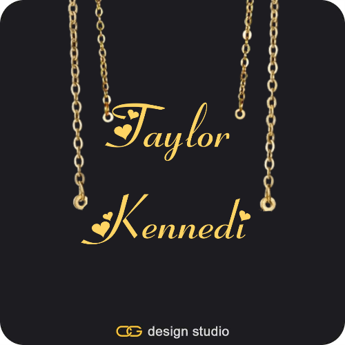 The Essential Name Necklace: Glitter,The Essential Name Necklace: Double Layer