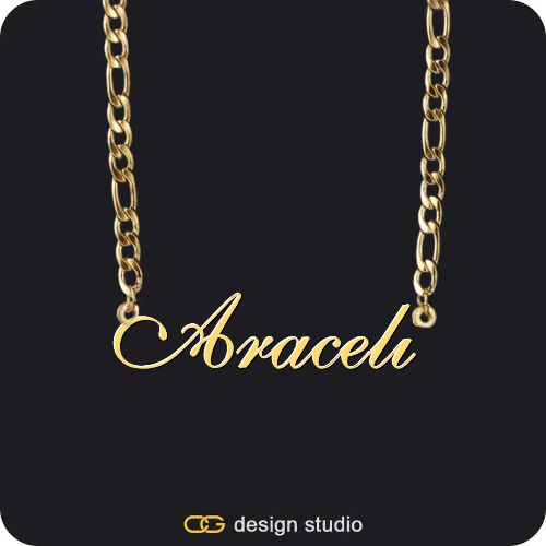 The Essential Name Necklace,Chain Upgrade